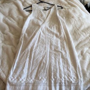 Tommy bahama white shift dress